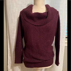 Chicos soft cowl neck sweater. Size 0 or 6/8 NWT